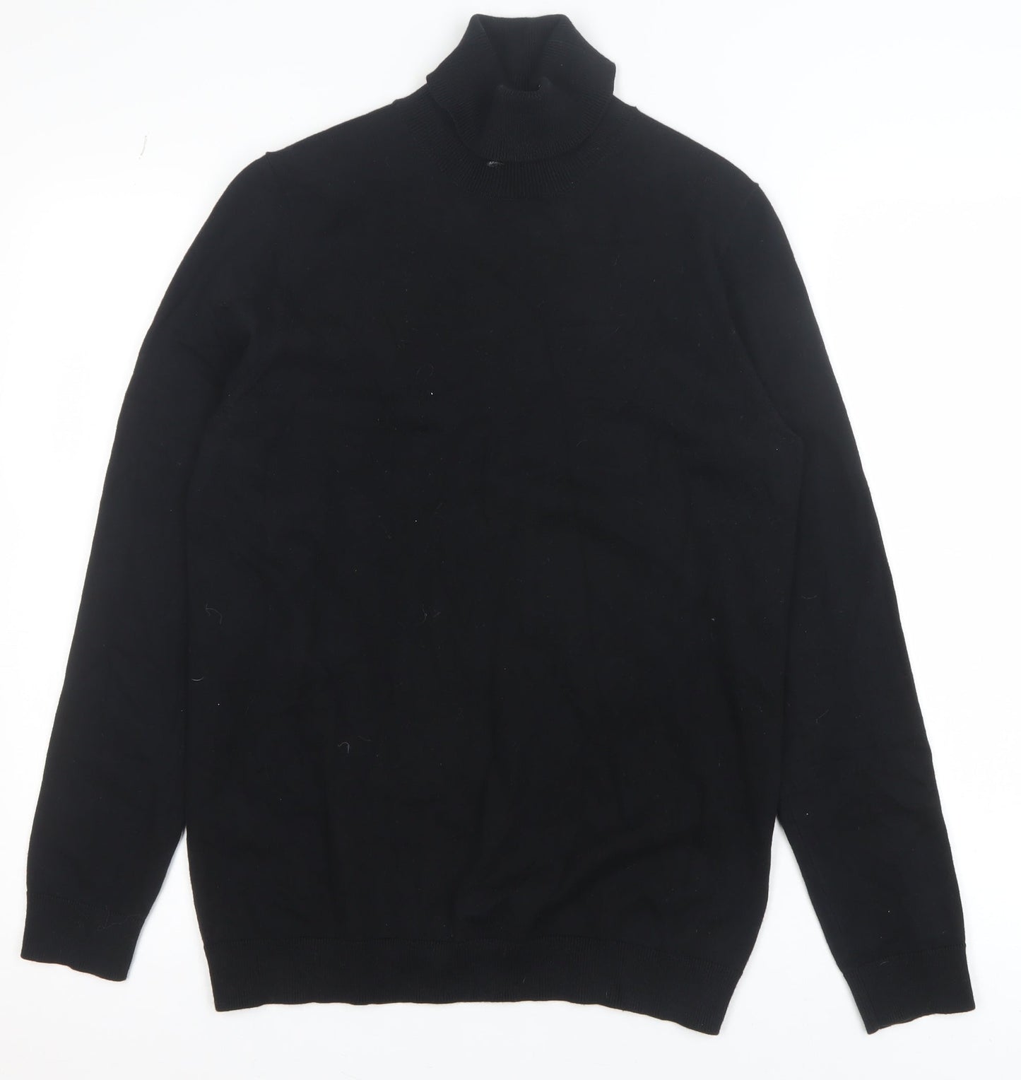 Womens UK Size S Marks and Spencer Black Pullover Jumper
