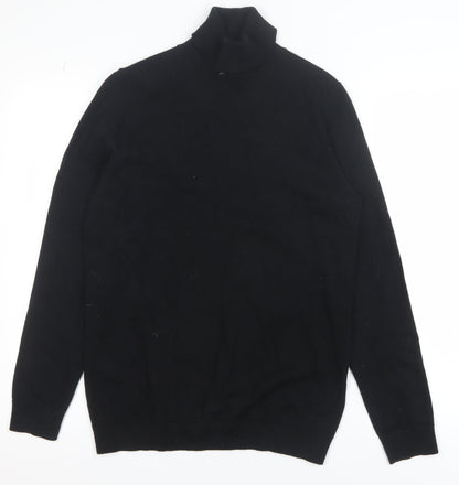 Womens UK Size S Marks and Spencer Black Pullover Jumper