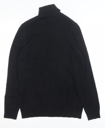 Womens UK Size S Marks and Spencer Black Pullover Jumper