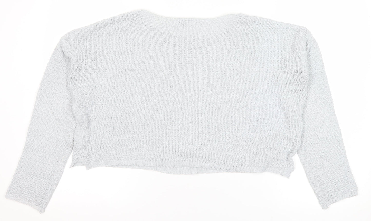 Womens UK Size 12 Pull&Bear Grey Pullover Jumper