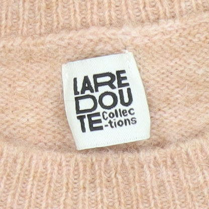 Womens UK Size M La Redoute Collections Beige Pullover Jumper