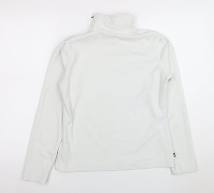Womens UK Size M Nike White Pullover Sweatshirt