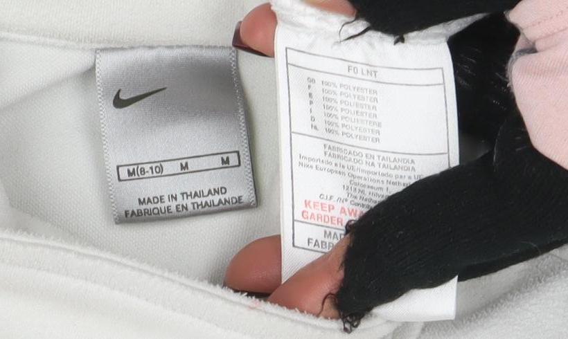 Womens UK Size M Nike White Pullover Sweatshirt