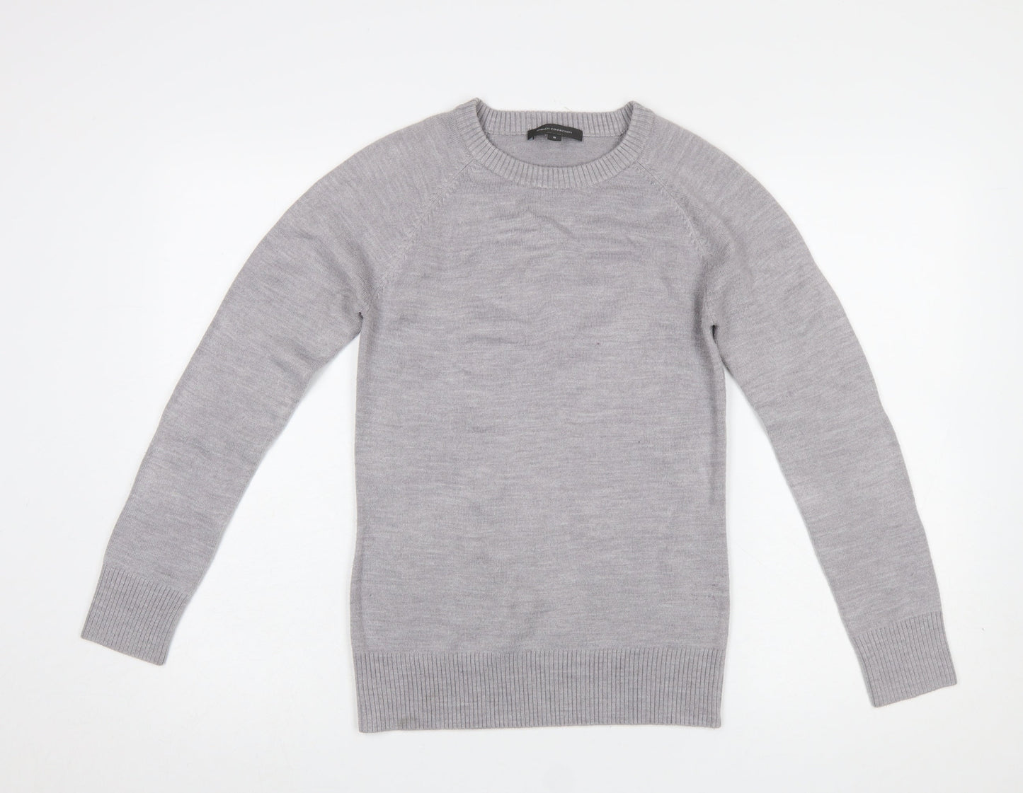 Womens UK Size S French Connection Grey Pullover Jumper