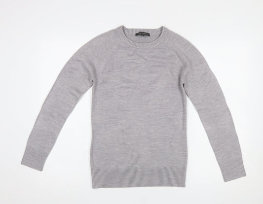 Womens UK Size S French Connection Grey Pullover Jumper