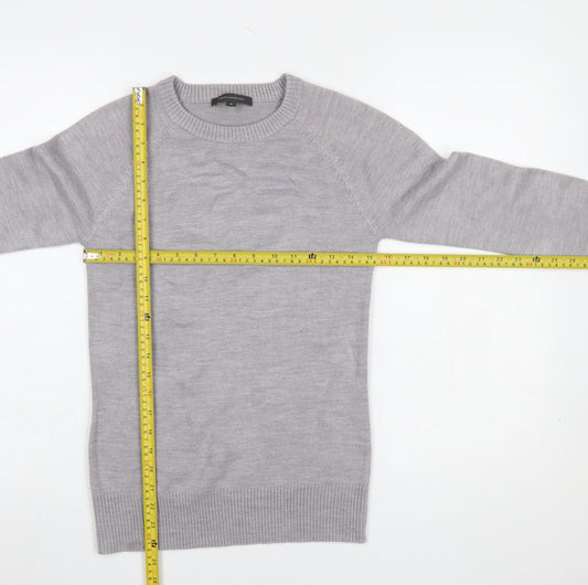 Womens UK Size S French Connection Grey Pullover Jumper
