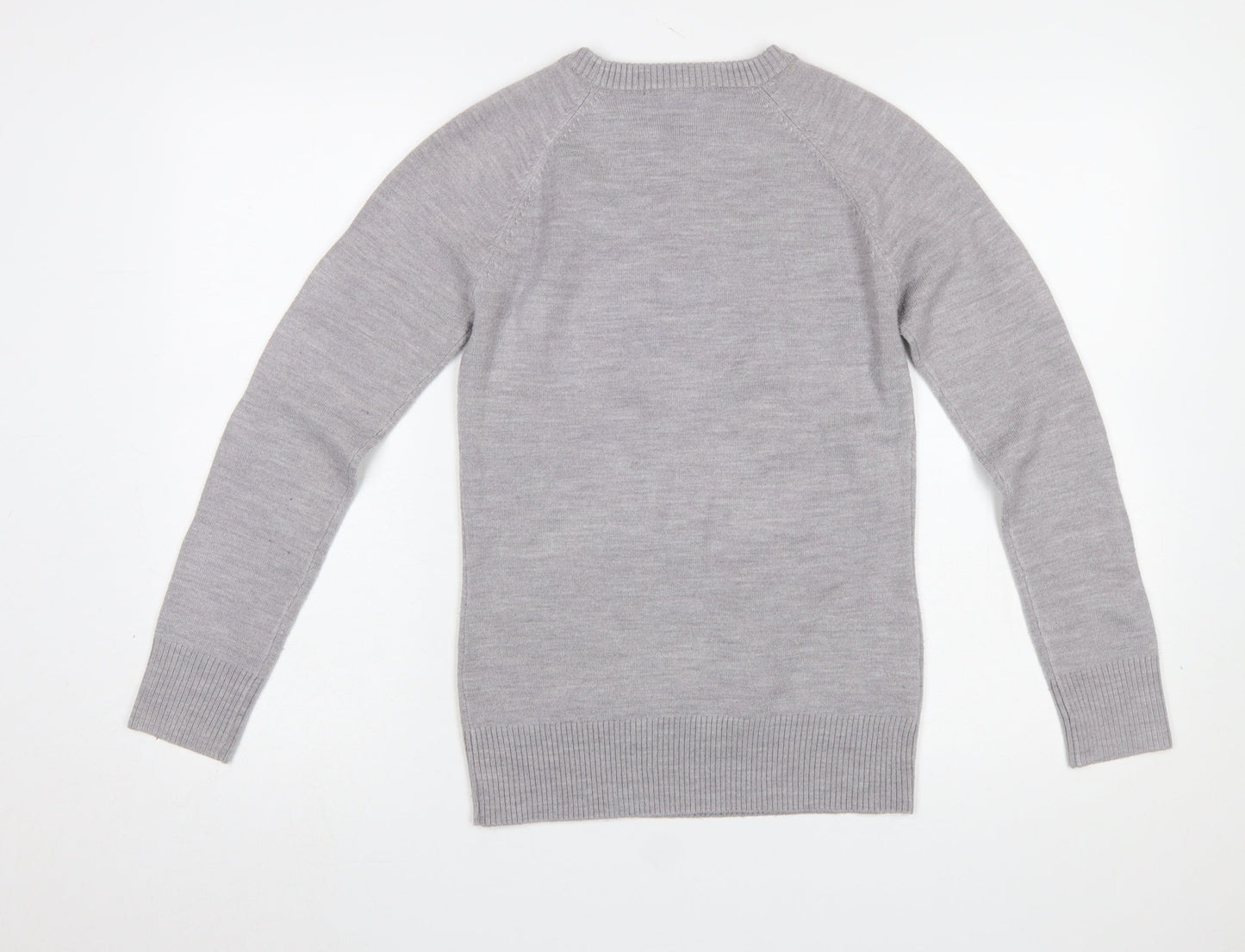 Womens UK Size S French Connection Grey Pullover Jumper