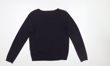 Womens UK Size 14 Marks and Spencer Purple Pullover Jumper