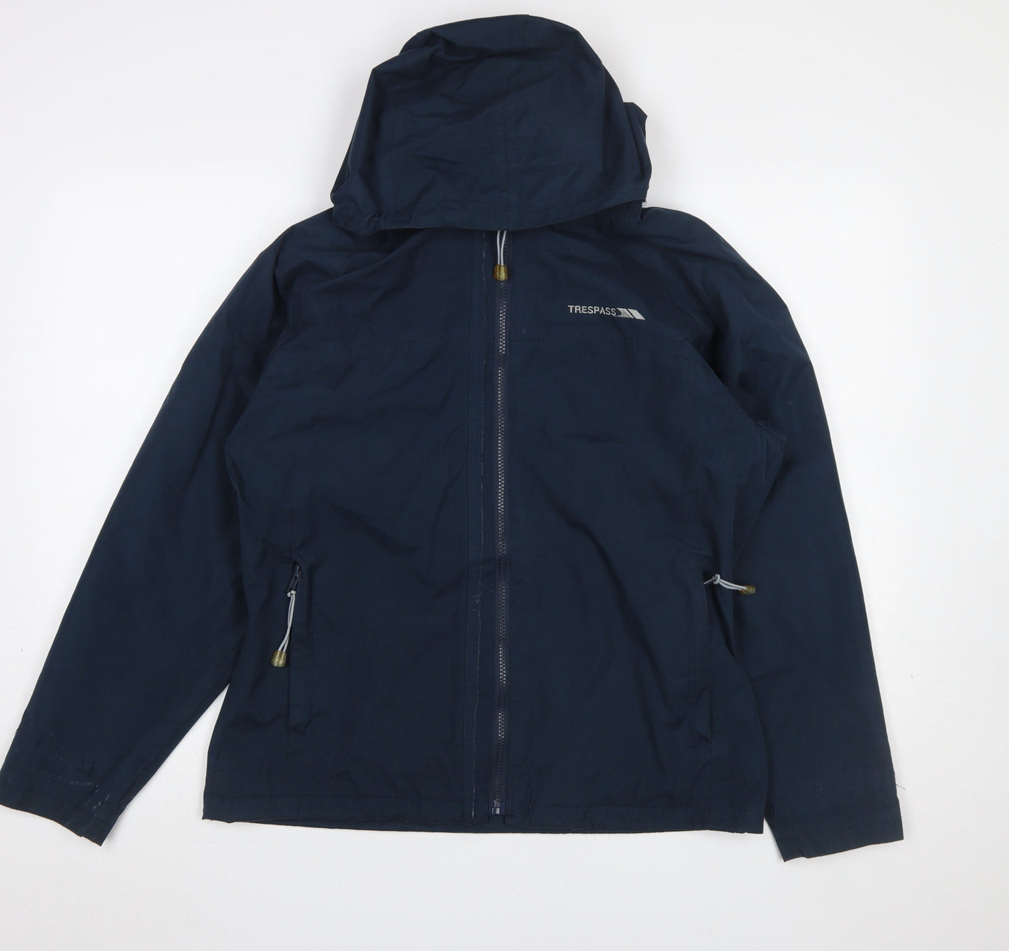 Womens UK Size M Trespass Blue Rain Coat