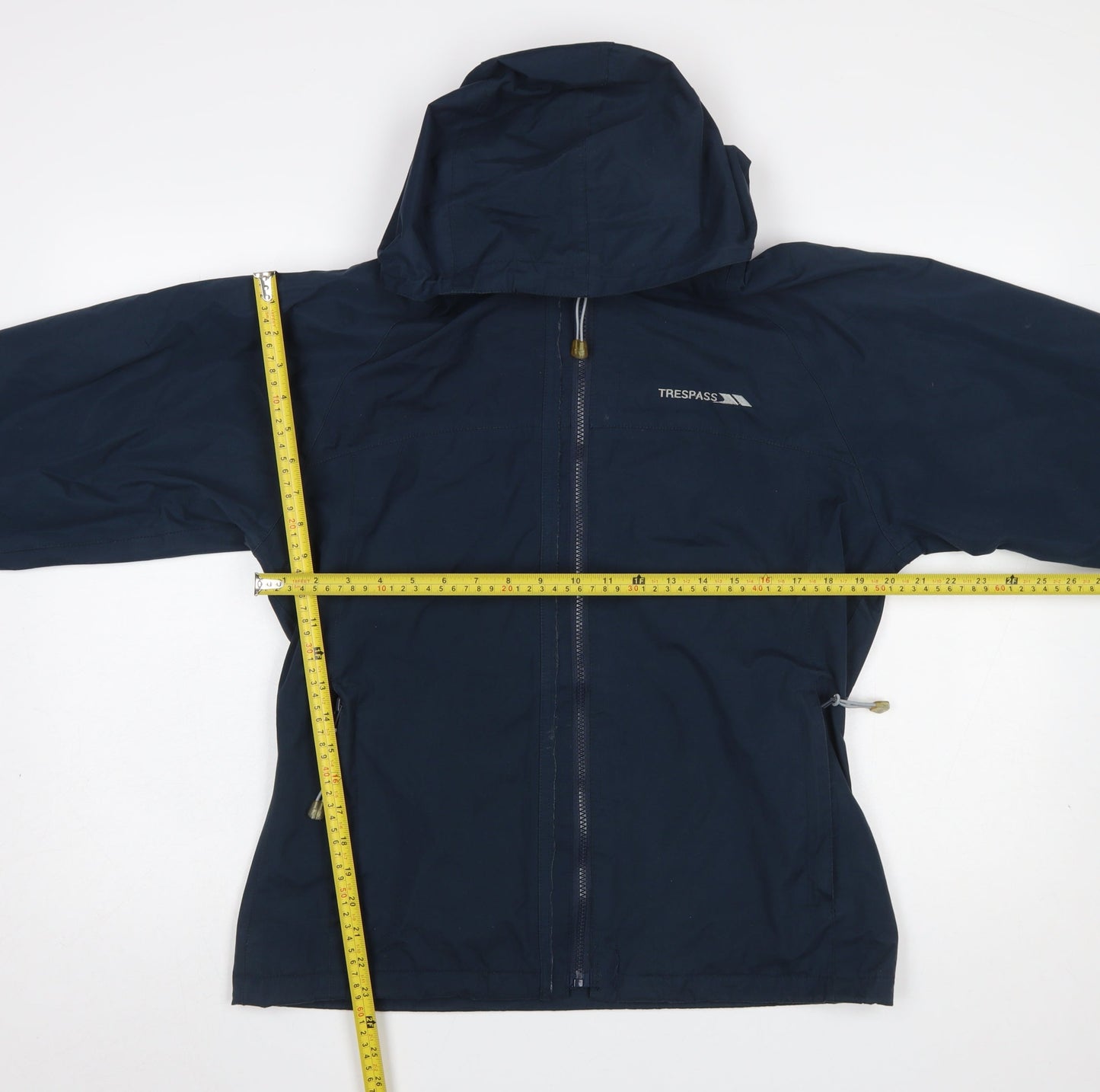 Womens UK Size M Trespass Blue Rain Coat