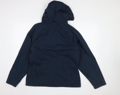 Womens UK Size M Trespass Blue Rain Coat