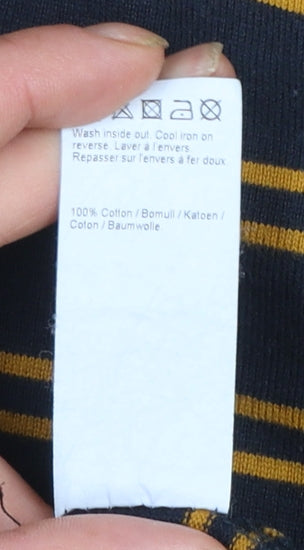 Mens UK Size M River Island Blue  T-Shirt