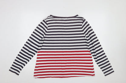 Womens UK Size 16 Marks and Spencer Multicoloured Basic T-Shirt