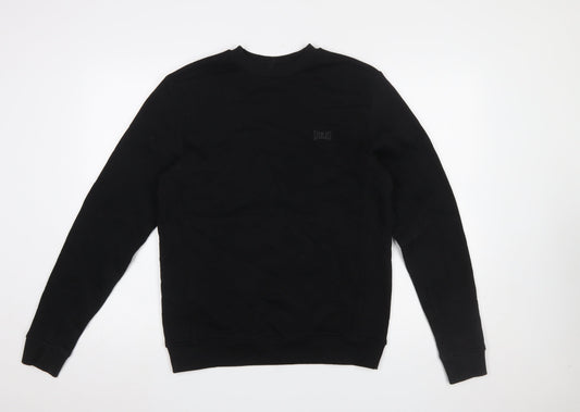 Mens UK Size S Everlast Black Pullover Sweatshirt