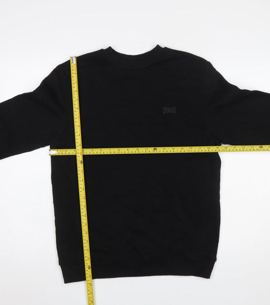 Mens UK Size S Everlast Black Pullover Sweatshirt