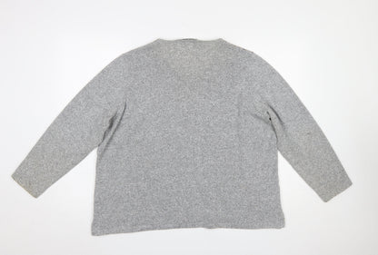 Womens UK Size 14 Bagoraz Grey Cardigan Jumper