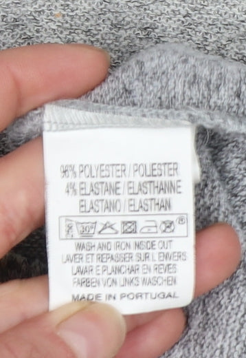Womens UK Size 14 Bagoraz Grey Cardigan Jumper