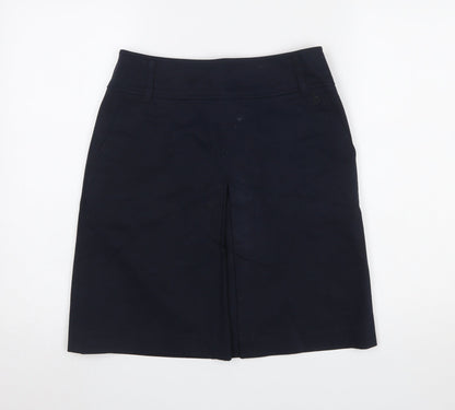 Hazzy's Women's Navy Blue Knee Length Pencil Skirt Size 10