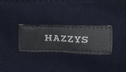 Hazzy's Women's Navy Blue Knee Length Pencil Skirt Size 10