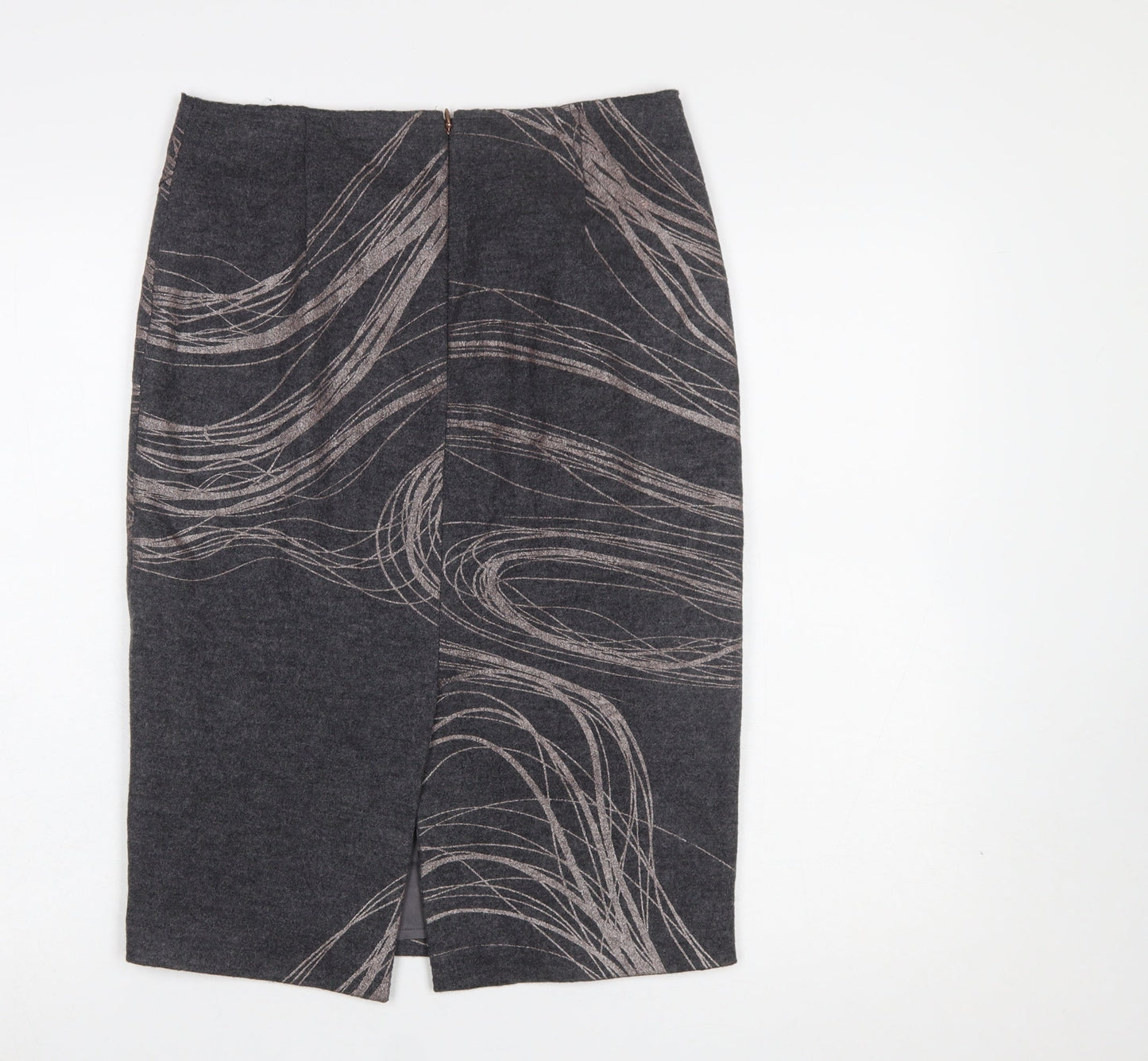 Womens UK Size 10 Jigsaw Straight & Pencil Twill Skirt