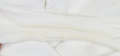 Womens UK Size 6 Karen Millen Regular White Suit Waistcoat