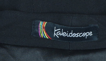 Womens UK Size 12 Kaleidoscope Regular Black Blazer