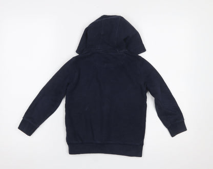 Boys UK Size 6-7 Years SoulCal & Co Blue Full Zip Hoodie