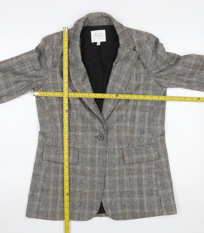 Womens UK Size XS Maison d'Amélie Regular Grey Blazer