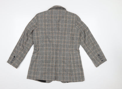 Womens UK Size XS Maison d'Amélie Regular Grey Blazer