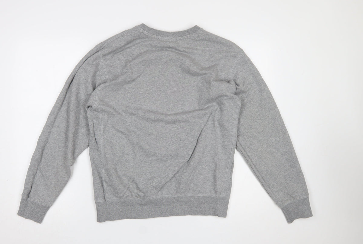 Mens UK Size L Marvel Grey Pullover Sweatshirt