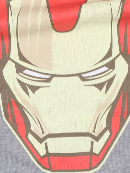 Mens UK Size L Marvel Grey Pullover Sweatshirt
