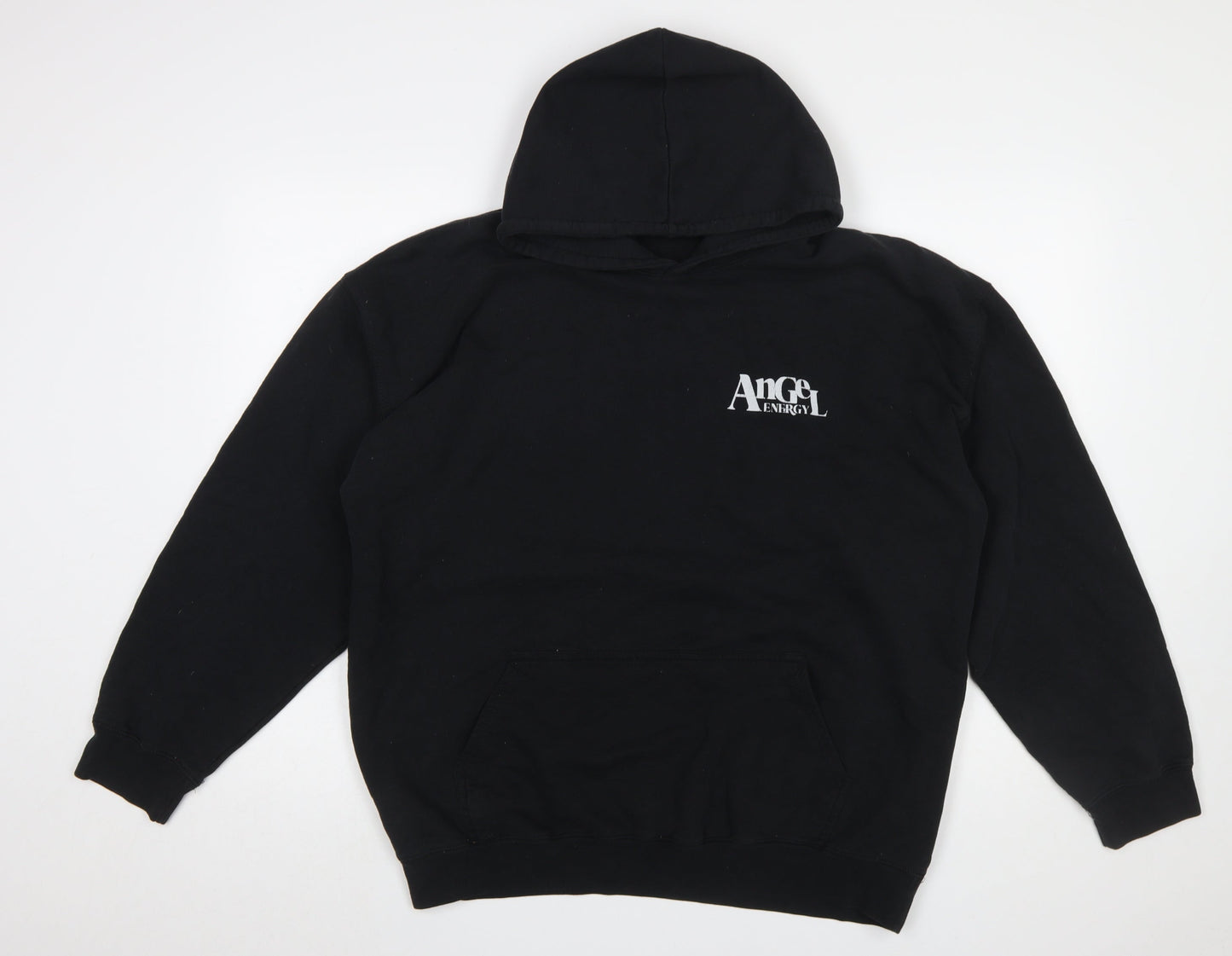 Womens UK Size L PRETTYLITTLETHING Black Pullover Hoodie