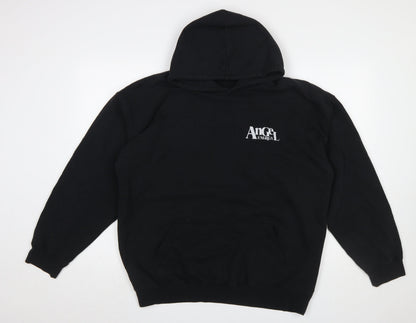 Womens UK Size L PRETTYLITTLETHING Black Pullover Hoodie
