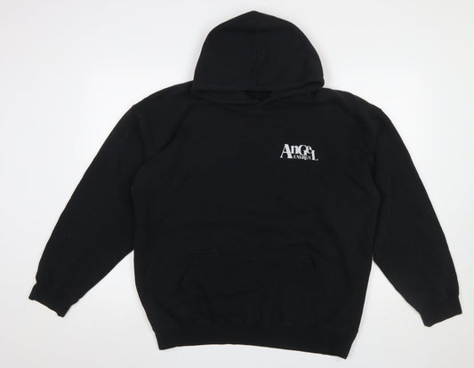 Womens UK Size L PRETTYLITTLETHING Black Pullover Hoodie