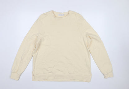 Womens UK Size 16 Bossini Beige Pullover Sweatshirt