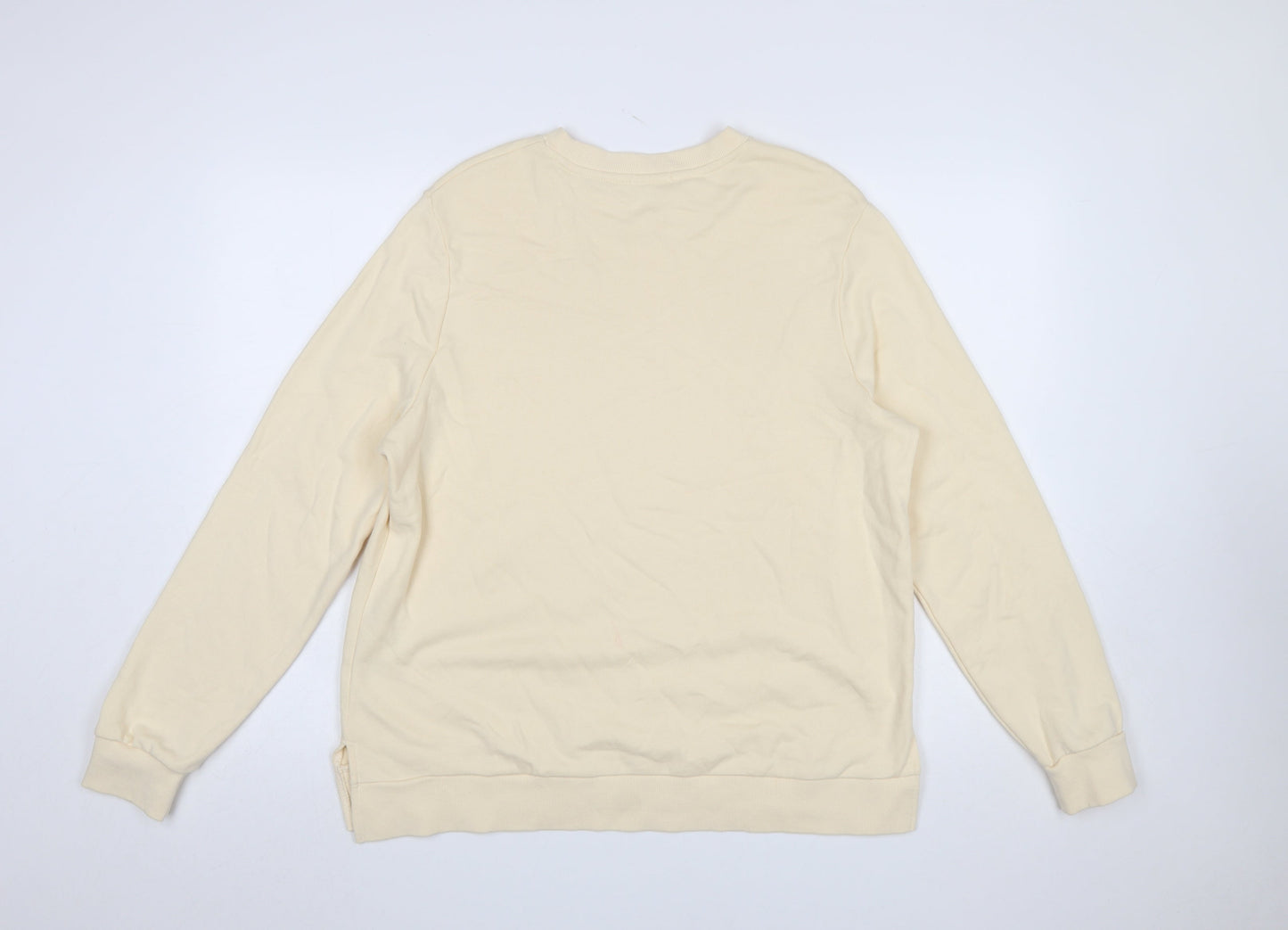 Womens UK Size 16 Bossini Beige Pullover Sweatshirt