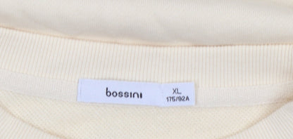 Womens UK Size 16 Bossini Beige Pullover Sweatshirt