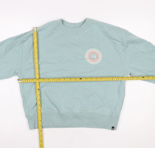 Womens UK Size S Hager Vor Blue Pullover Sweatshirt