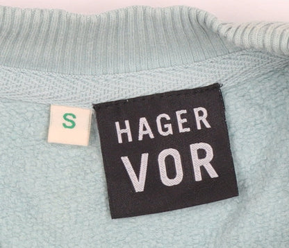Womens UK Size S Hager Vor Blue Pullover Sweatshirt