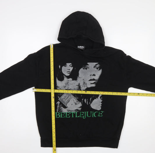 Girls UK Size 12-13 Years Primark Black Pullover Hoodie