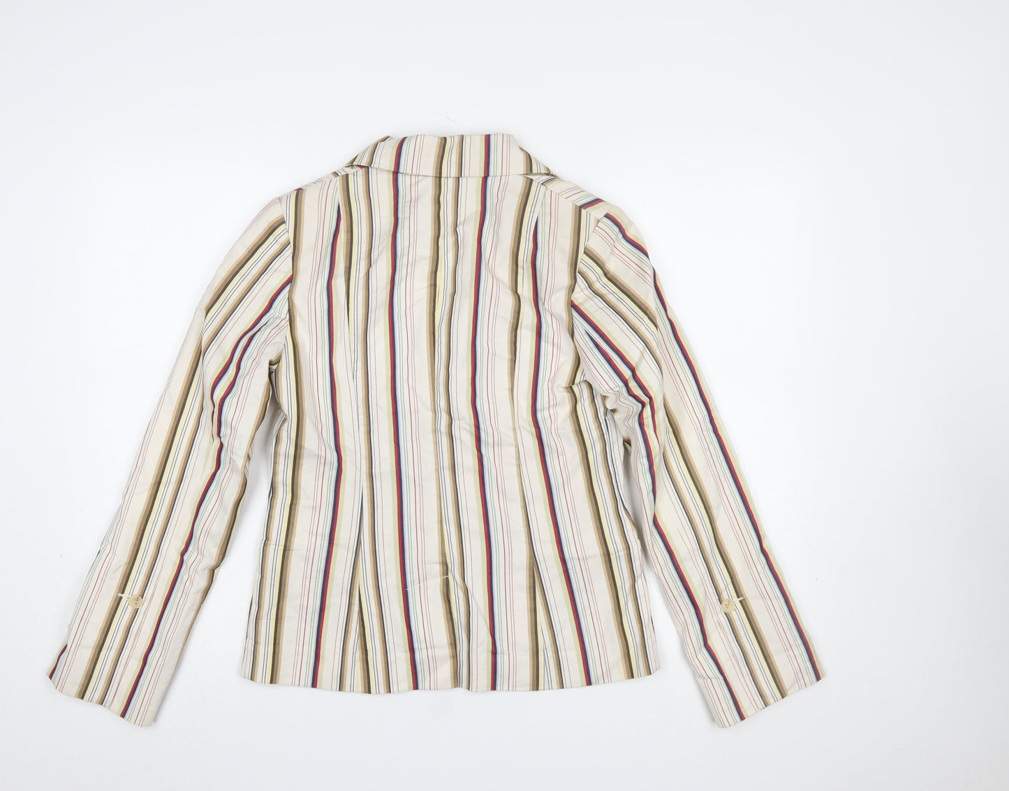 Womens UK Size 10 H&M Regular Multicoloured Blazer