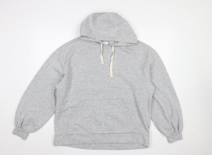 Womens UK Size 12 ASOS Grey Pullover Hoodie