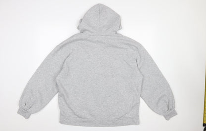 Womens UK Size 12 ASOS Grey Pullover Hoodie