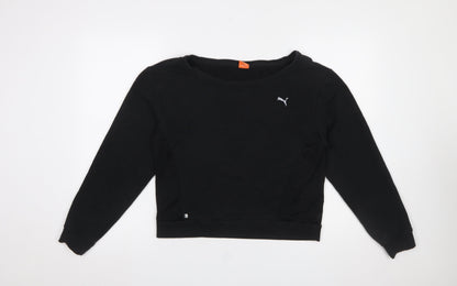 Womens UK Size 14 PUMA Black Pullover Sweatshirt