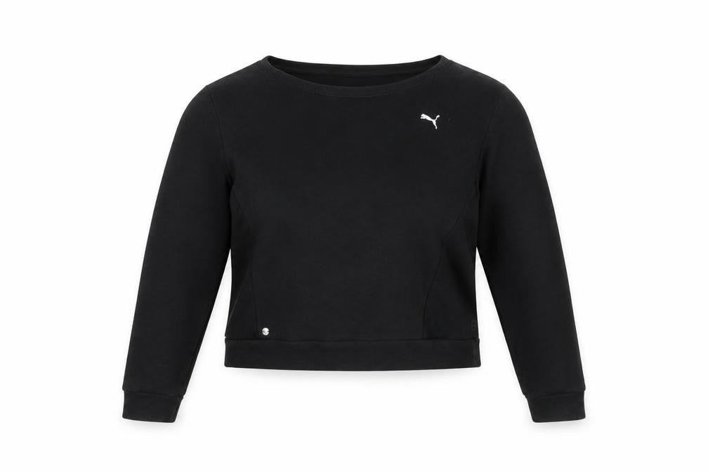 Womens UK Size 14 PUMA Black Pullover Sweatshirt