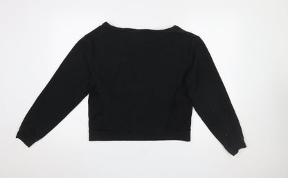 Womens UK Size 14 PUMA Black Pullover Sweatshirt