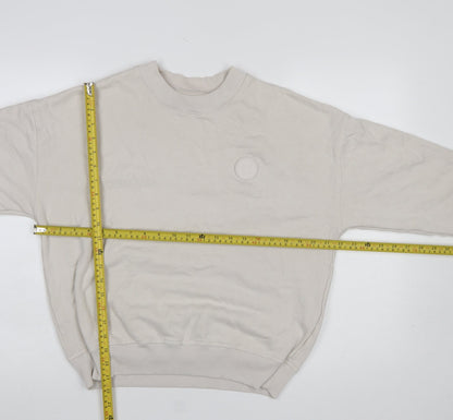 Womens UK Size XS Gilly Hicks Beige Pullover Sweatshirt
