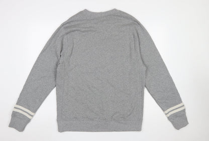 Mens UK Size M Nike Grey Pullover Sweatshirt
