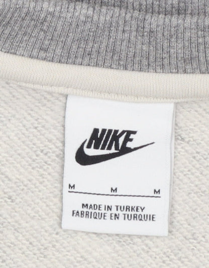 Mens UK Size M Nike Grey Pullover Sweatshirt