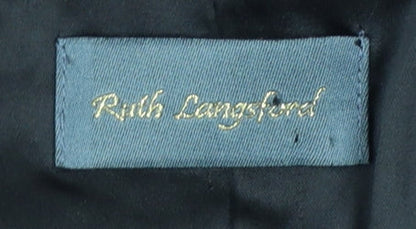 Womens UK Size 18 Ruth Langsford Regular Black Blazer